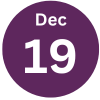 Dec 19 calendar icon